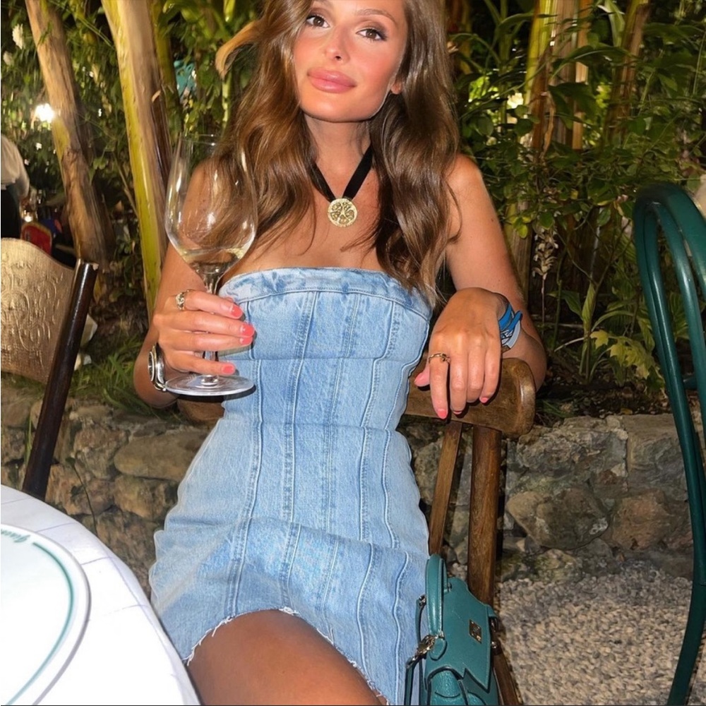 LAST ONE- ZARA NWT DENIM DRESS ๐ - Picture 8 of 15